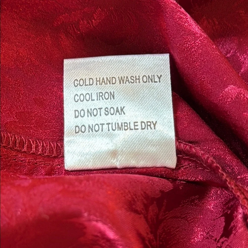 NWT Elegant Red Spaghetti Strap Dress - Picture 10 of 10